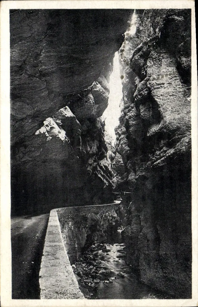 Gorges du Cians — Große Schluchten — Cliché Olivier, BEUIL (A.-M.) - Vorderseite