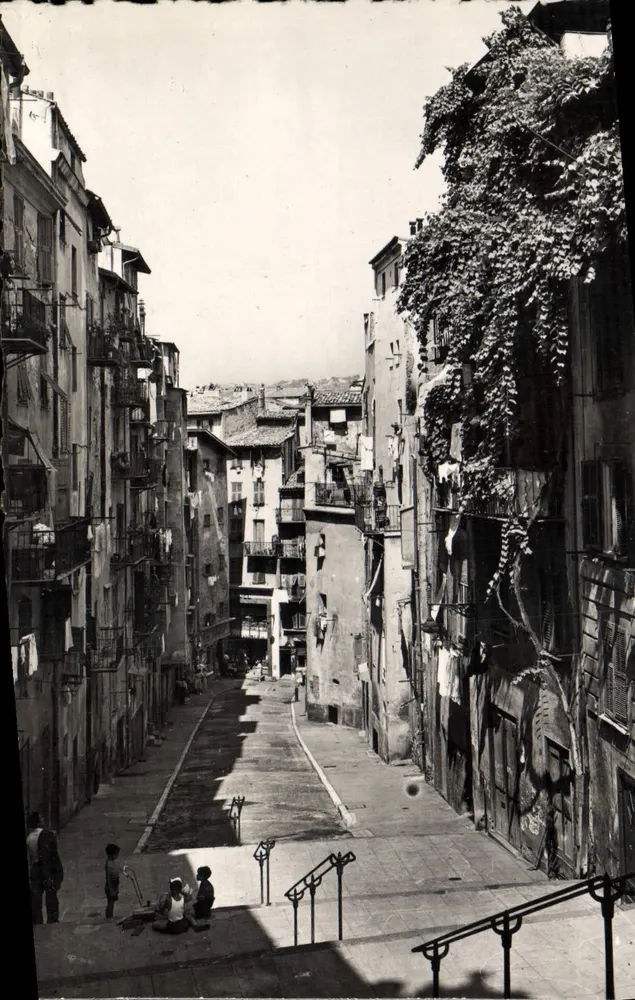 Nice — Rue de la Vieille Ville — L. Gilletta, Editor-Fotógrafo - Frente