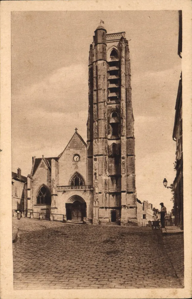 Château-Thierry — Igreja de Saint-Crépin — Edições Morelle e Delaplace - Frente