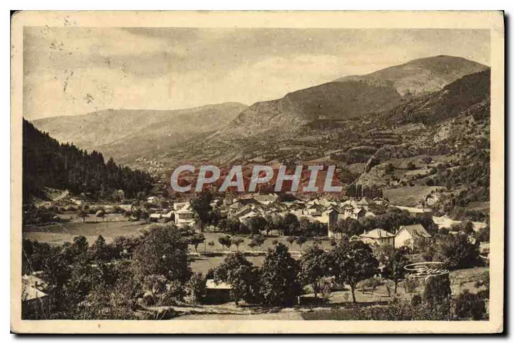 Colmars-les-Alpes — Vista geral (Alt. 1250 m.) — Boug - Frente