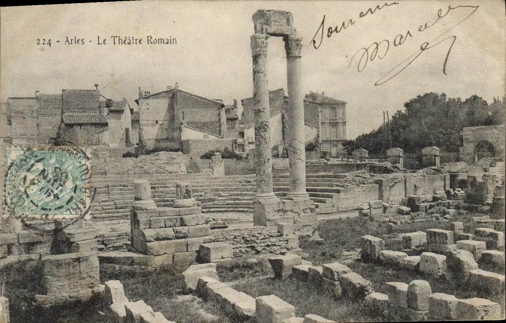 Arles - Teatr Rzymski — wydawca Censo, nr 224 - Awers