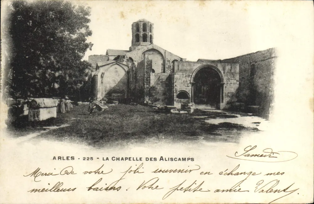 Arles - 225 - A Capela dos Aliscamps — Fot. Lagour - Frente
