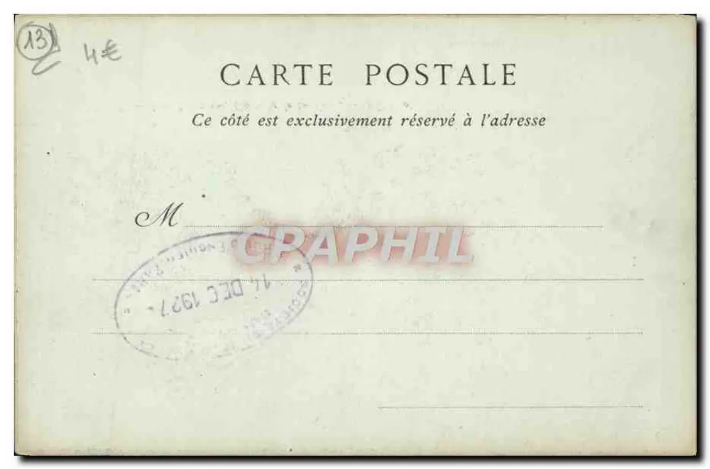 Arles — Les Aliscamps, Kapelle der Turm — ND Ptot - Rückseite
