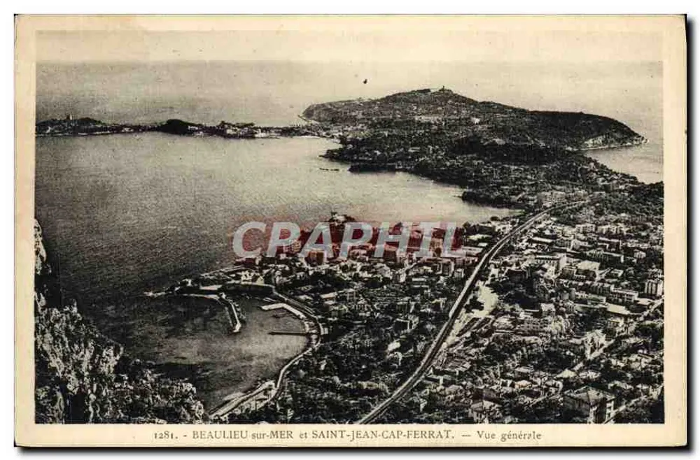 Beaulieu-sur-Mer und Saint-Jean-Cap-Ferrat — Allgemeiner Blick — Der Storch von Nice - Vorderseite