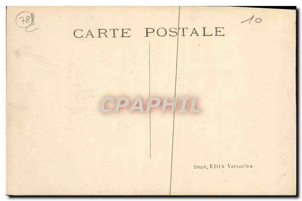 Parque de Versailles — Bacia de Apolo — Impr. EDIA Versailles - Verso