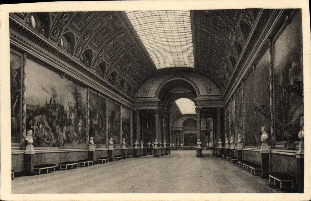 Castelo de Versailles — Galeria das Batalhas — Service Commercial Historiques - Frente