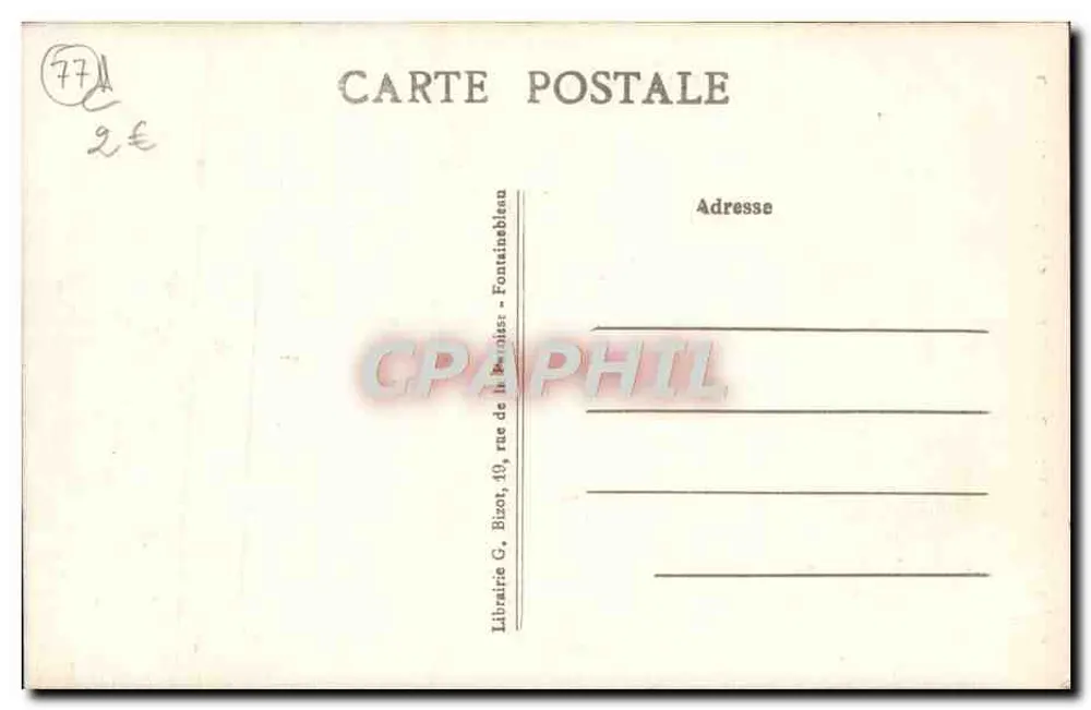 Carmel di Pie VII, a FONTAINEBLEAU — Intérieur de la Chapelle - Verso