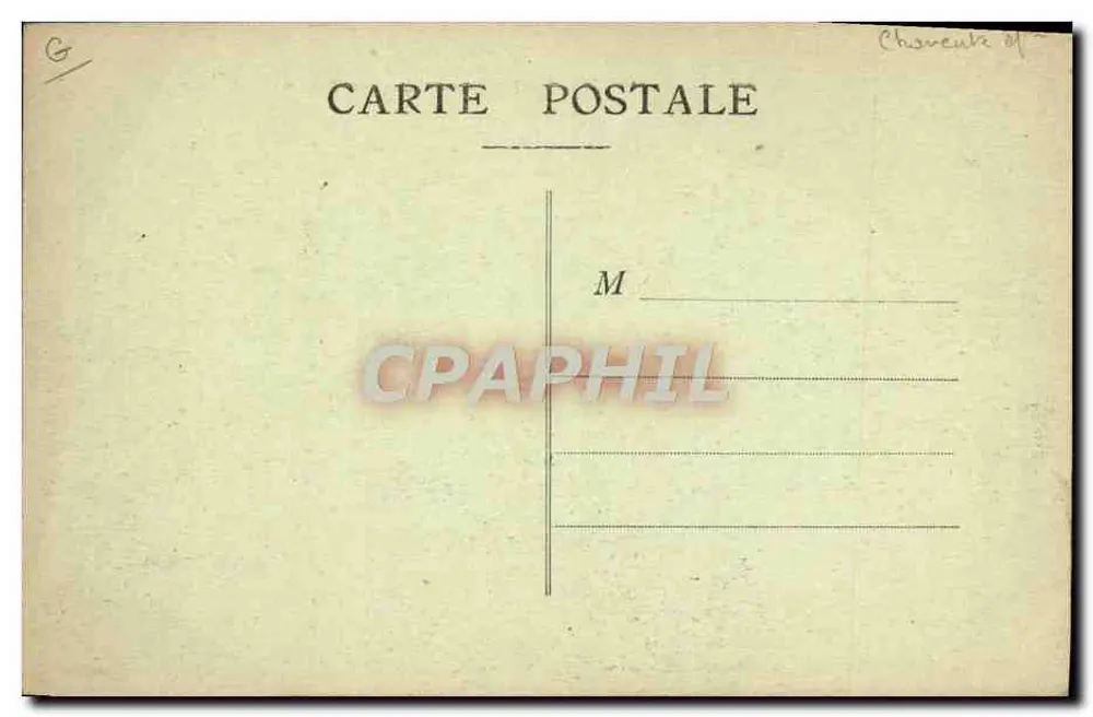 Saint-Martin-de-Ré — Das Gefängnis — Gefangene auf Dienst — Sammlung G. C., St-Martin-de-Ré - Rückseite
