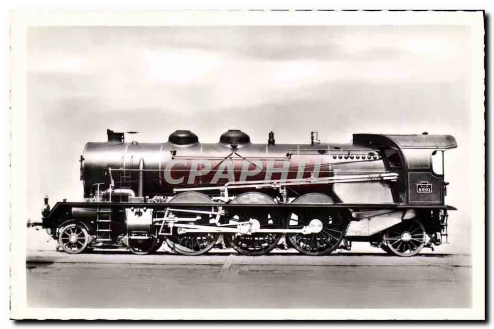Locomotiva 6001 — P.L.M. — Edição La Vie du Rail, n° 177 - Frente