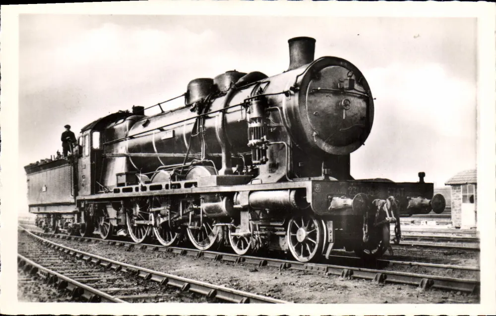 Locomotiva a vapor — Série 231-011 a 231-060 (depois 3-231 B11 a 60) — Edição « La Vie du Train », N° 183 - Frente