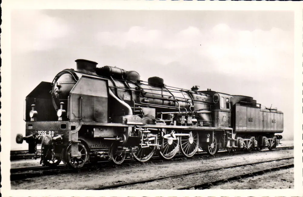 Locomotief 3566 - Eerste « Pacific » omgebouwd - Editie P.O. N° 175 - Voorkant
