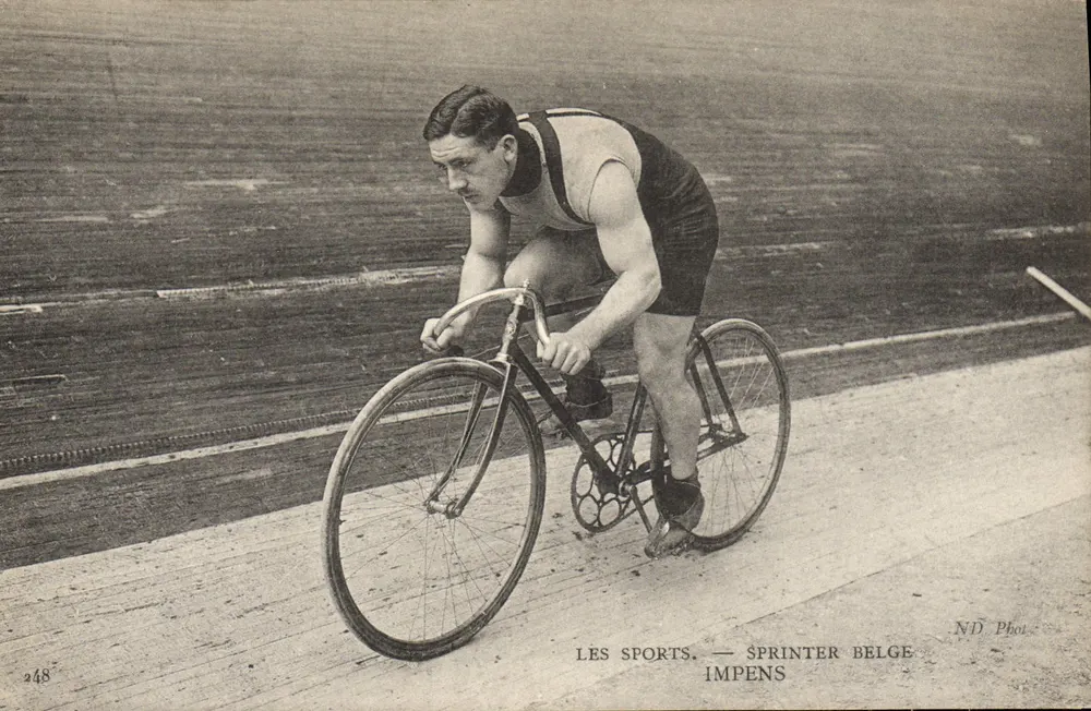 Sprinter Belga — Impens — Os Esportes — ND Phot - Frente