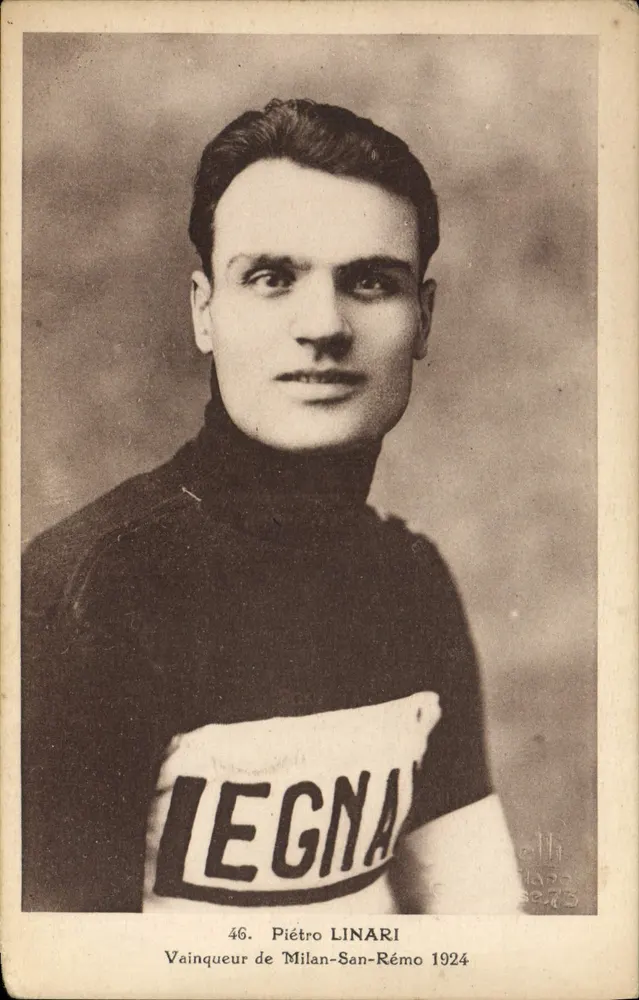 Piétro Linari — Sieger von Milan-San-Rémo 1924 — E. Beausire, n°46 - Vorderseite