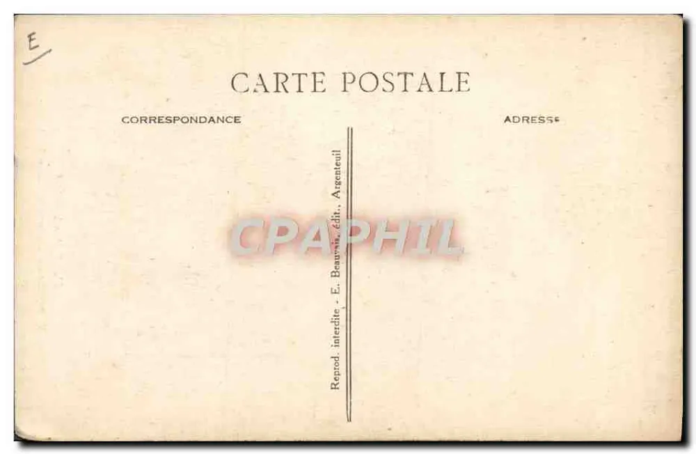 Piétro Linari — Sieger von Milan-San-Rémo 1924 — E. Beausire, n°46 - Rückseite