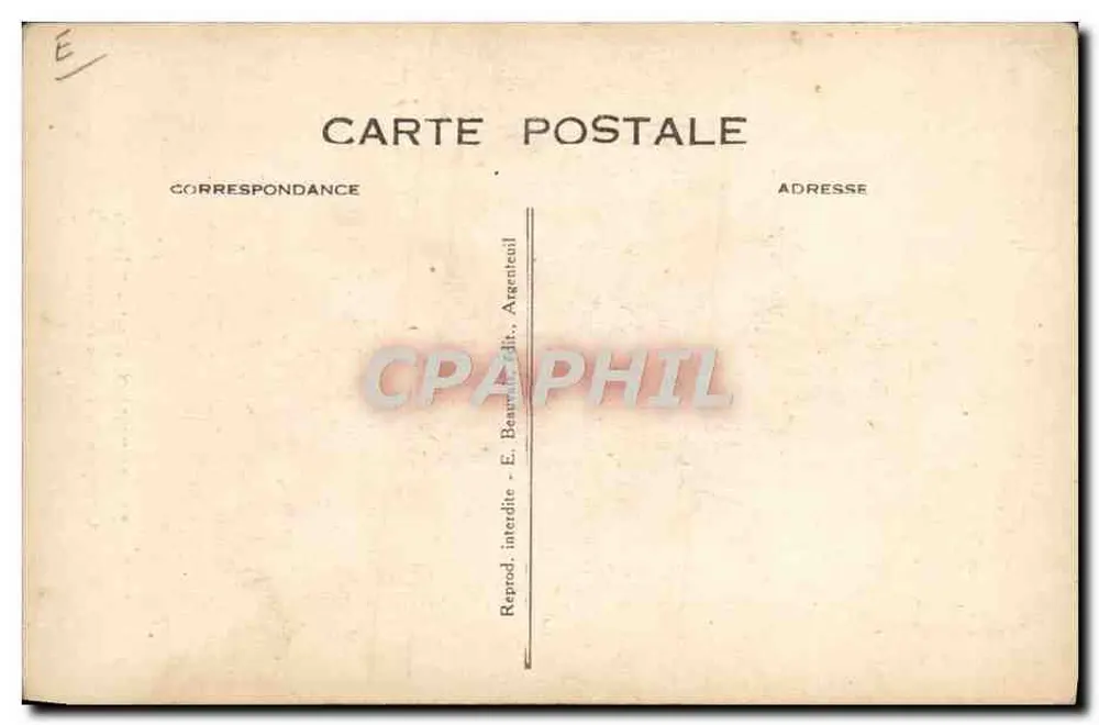Michard, französischer Sprinter — Weltmeister der Amateure 1923 — E. Baudouin, Argenteuil - Rückseite