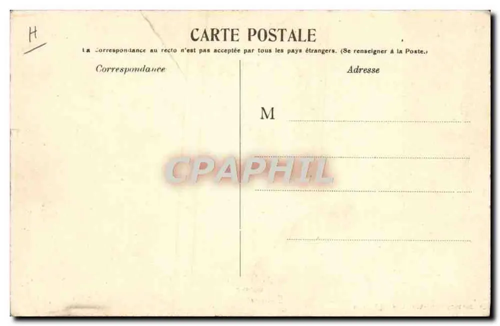 A. DORÉ — Cycliste Connaux-Gard — Ch. Bernheim, Photo-Edi. O. A., Mimes - Verso