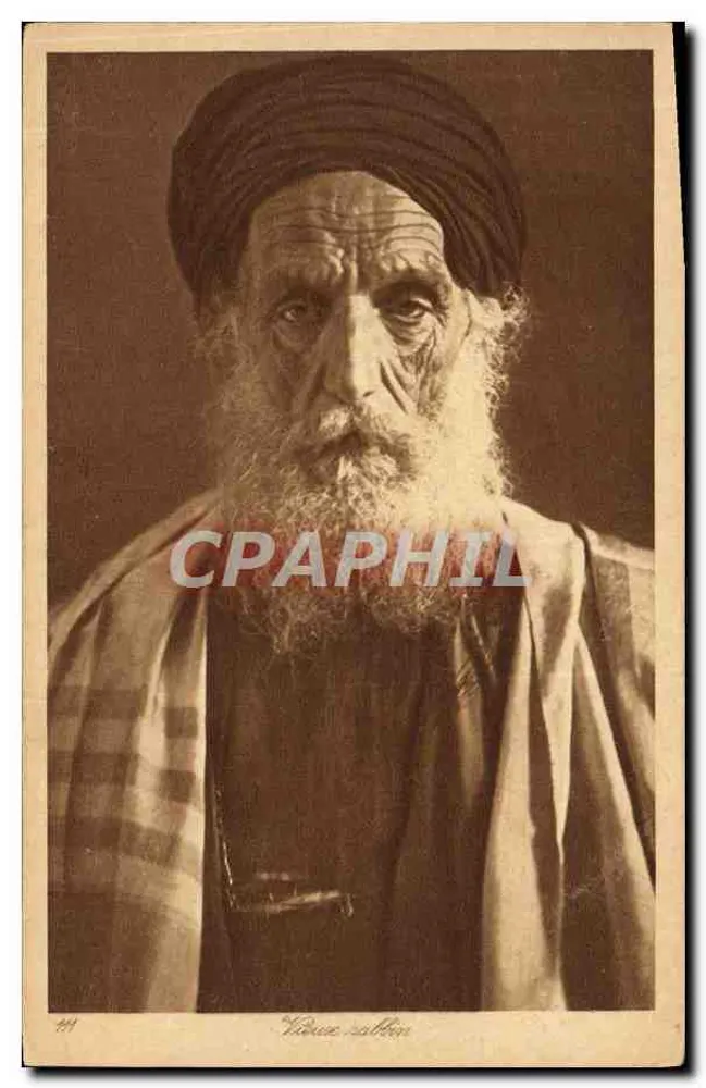 Alter Rabbi — Portrait — Verlag L. & C. L. n° 111 - Vorderseite