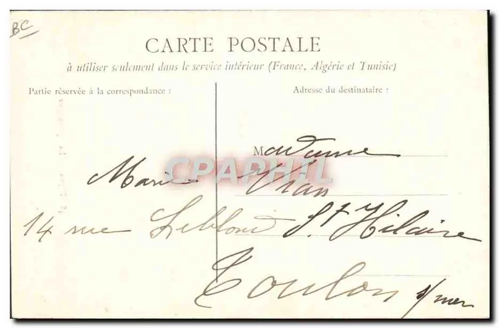 Dijon — A Sinagoga — n° 48 - Verso