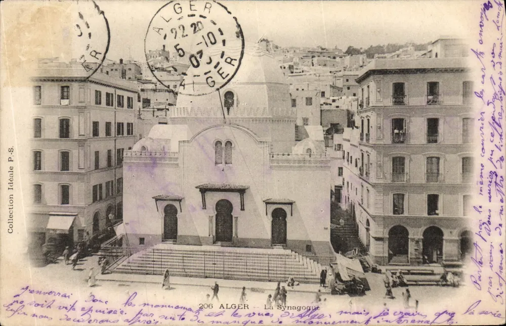 Alger — A Sinagoga — Coleção Inteira P.-S. n°206 - Frente