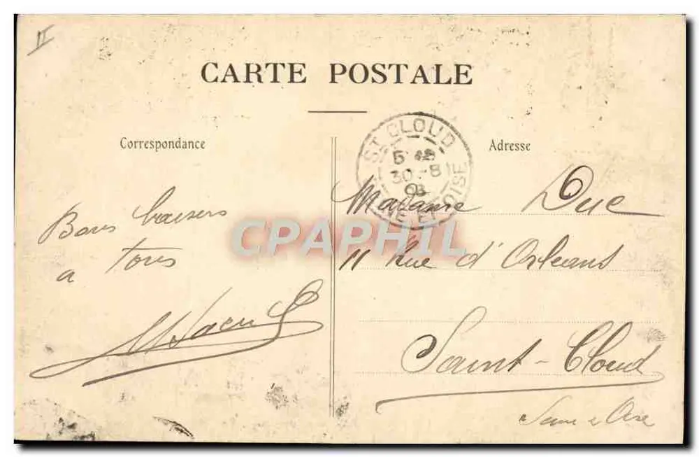 Saída de um Cano de Salvamento — 1630 — Edição Matchand, Dieppe - Verso