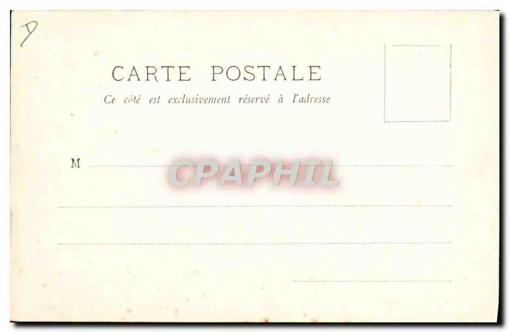 Le Goujbel, U-Boot — A. Bougault, Nr. 596 - Rückseite