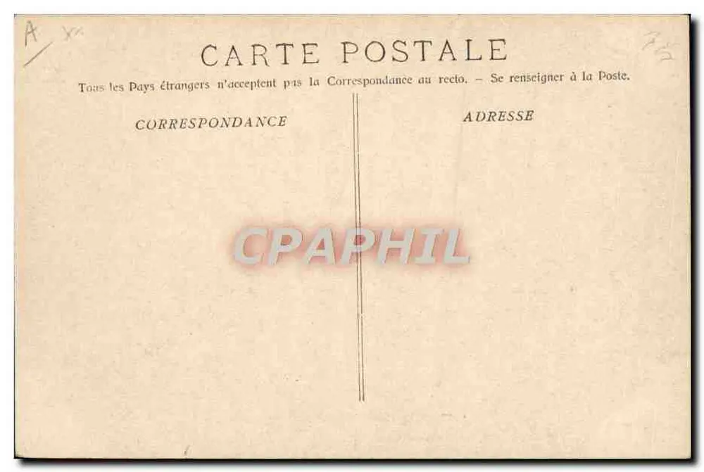 Das "Gymnote" U-Boot — A. Bongault n° 527 - Rückseite