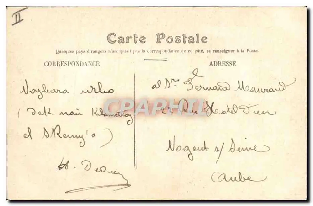 Avignon — Grande Teatro — Editor Béatrice N. 13 - Verso