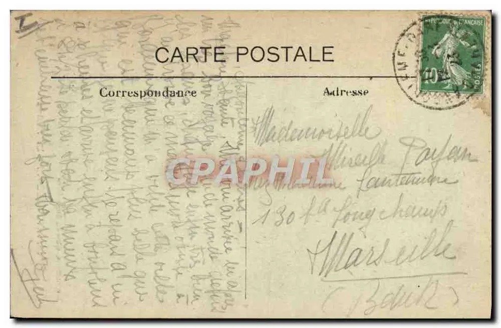 Angoulême - Het Theater — D. Jacquemain, uitgever, n°66 - Achterkant