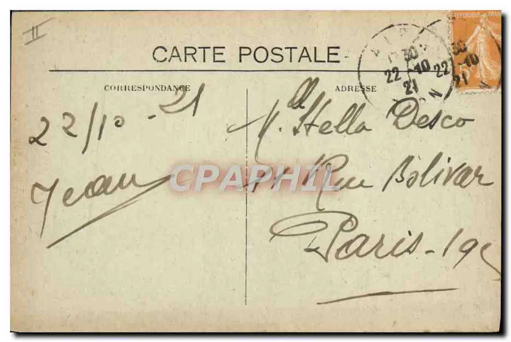 Albi — Das Theater und die Avenue Villeneuve — Le Tarn Illustré, Nr. 89 - Rückseite