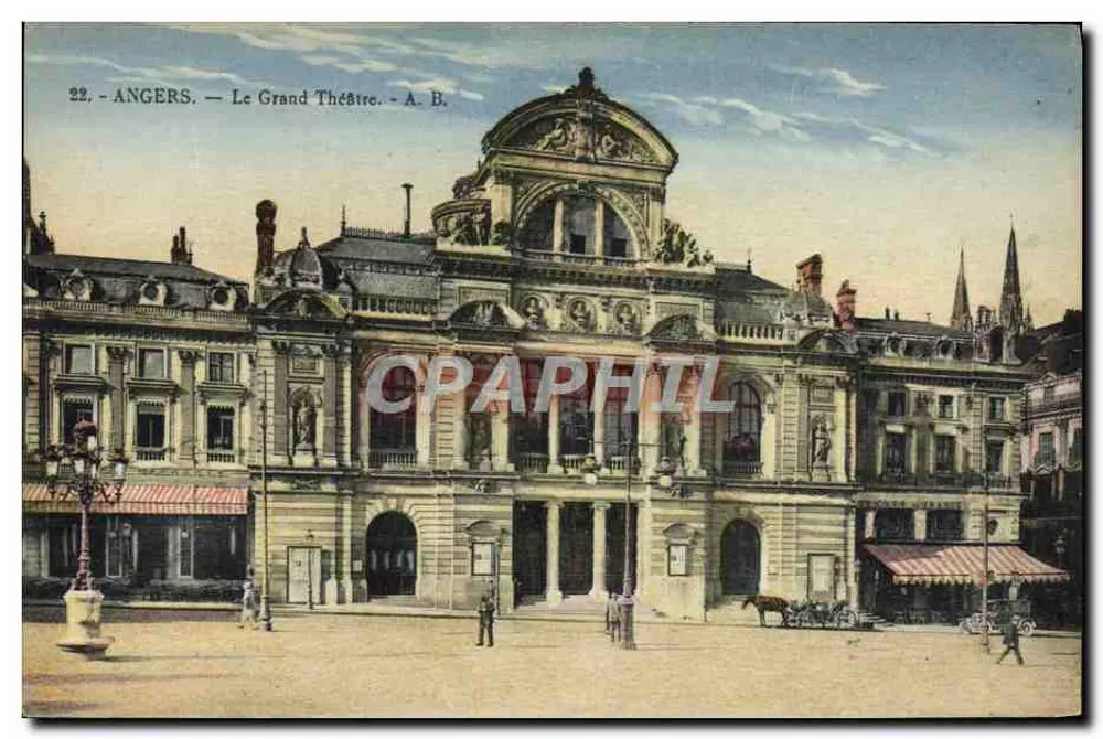 Angers — O Grande Teatro — A. B. - Frente