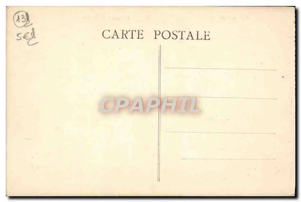 AIX-en-PROVENCE — O Palácio de Justiça — Cl. Vadon - Verso