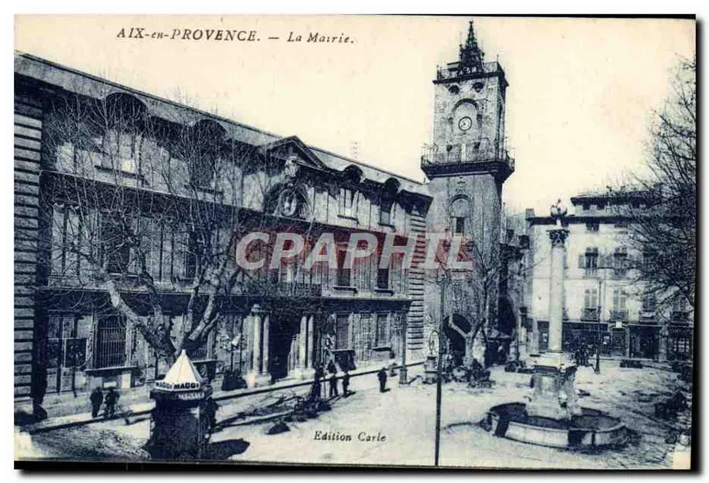 AIX-en-PROVENCE — A Prefeitura — Edição Carle - Frente