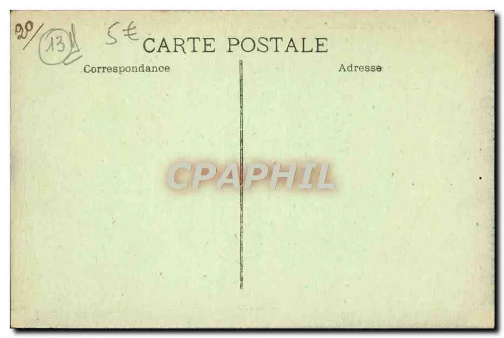 AIX-en-PROVENCE — A Prefeitura — Edição Carle - Verso
