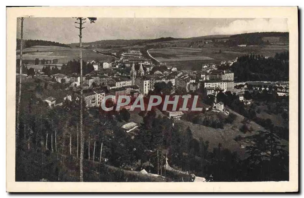 La Louvesc (Ardèche) — Vista Geral — Mellogravier & Conbier, Macon - Frente