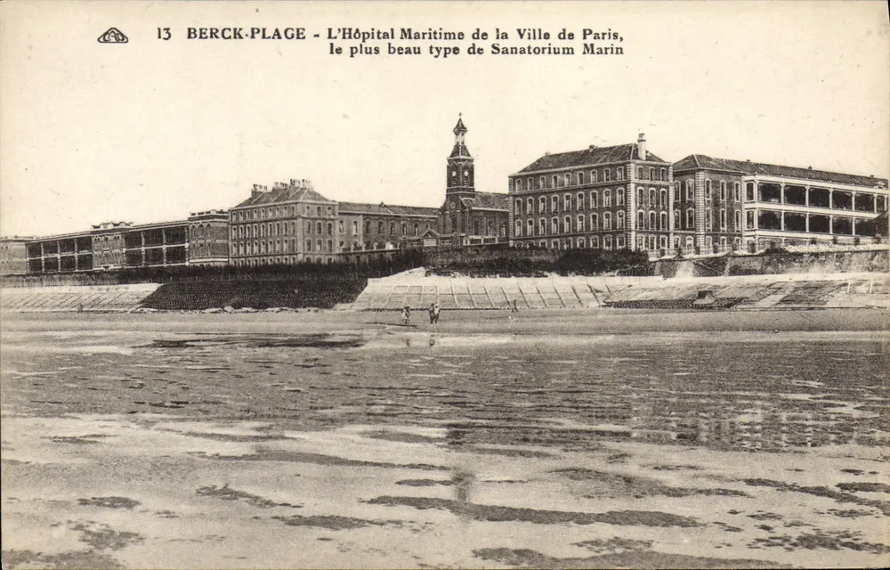 Berck-Plage - Das maritime Krankenhaus der Stadt Paris, der schönste Typ eines maritimen Sanatoriums - Vorderseite