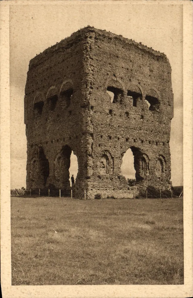 Autun Oud — Tempel van Janus — Artistieke Heliogravuur Cinquemont en Trachot, n°14 - Voorkant