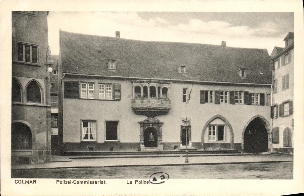 Colmar — Polizei — Polizeipräsidium - Vorderseite