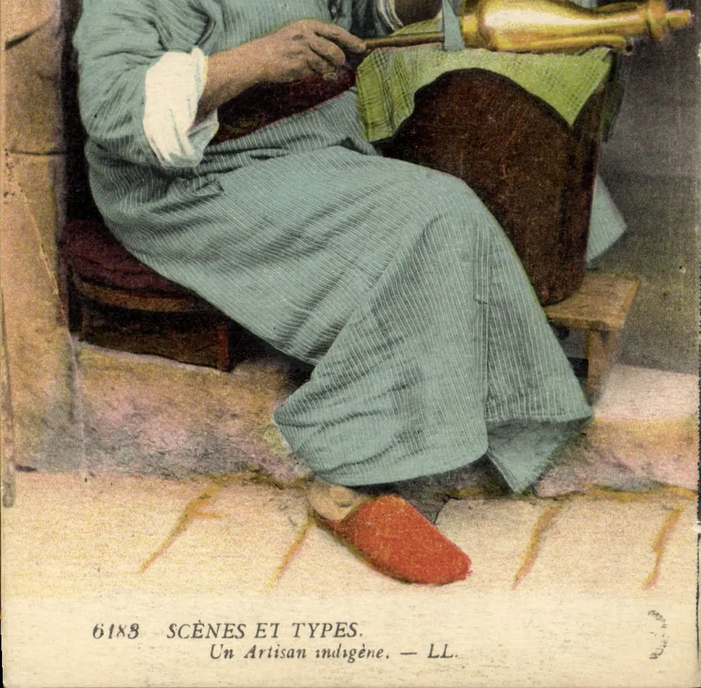 Ein indigener Handwerker — SCÈNES ET TYPES — LL. - Vorderseite