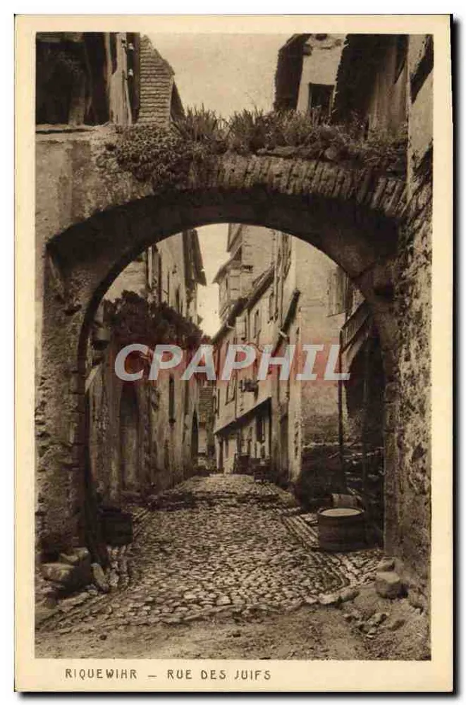 Riquewihr — Rue des Juifs — Verlag Braun & Cie - Vorderseite