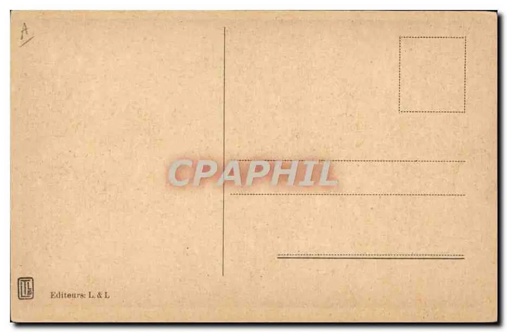 Alter Jude — Portrait — Verleger L.&L, n°123 - Rückseite