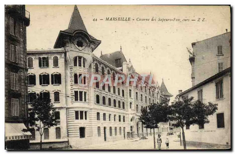 Marselha — Quartel dos Bombeiros — Z Z. - Frente