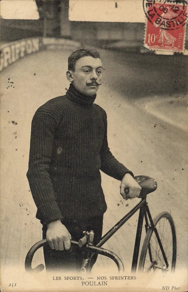 Os Esportes. — Nossos Sprinters — Poulain — ND Phot — série 251 - Frente