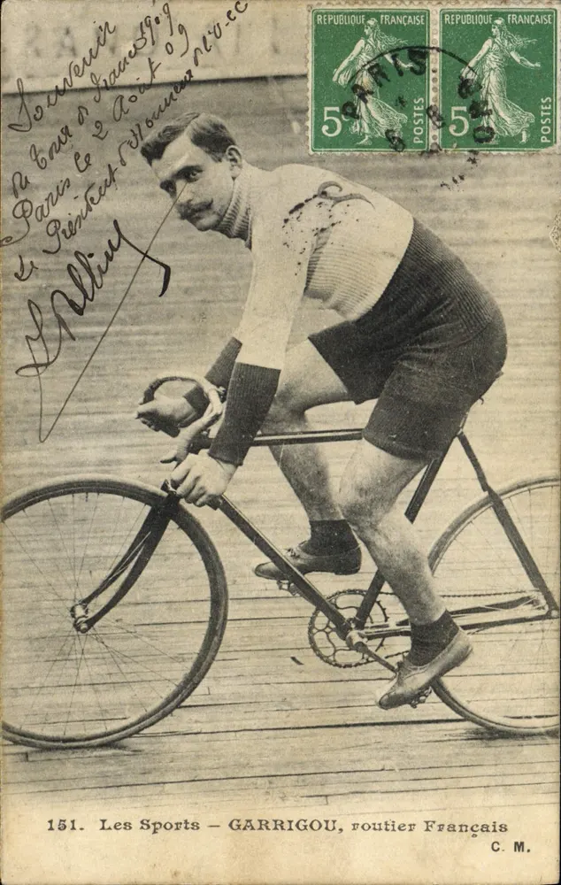 Garrigou, französischer Straßenradfahrer — Les Sports — C.M. n°151 - Vorderseite