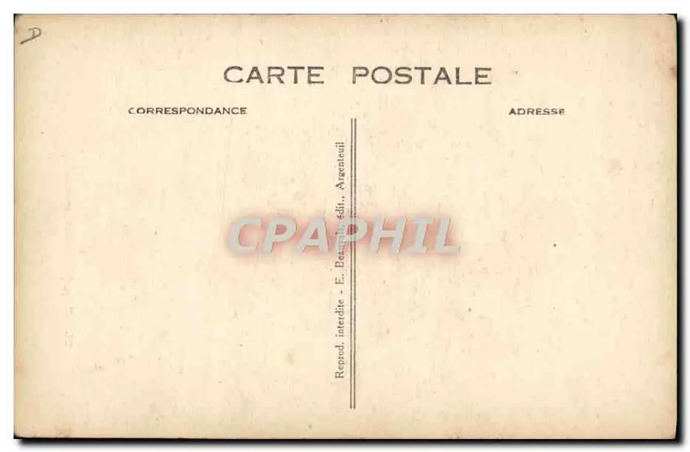 Willie Spencer, corredor americano — n°22 — E. Beaupassage, Argenteuil - Verso