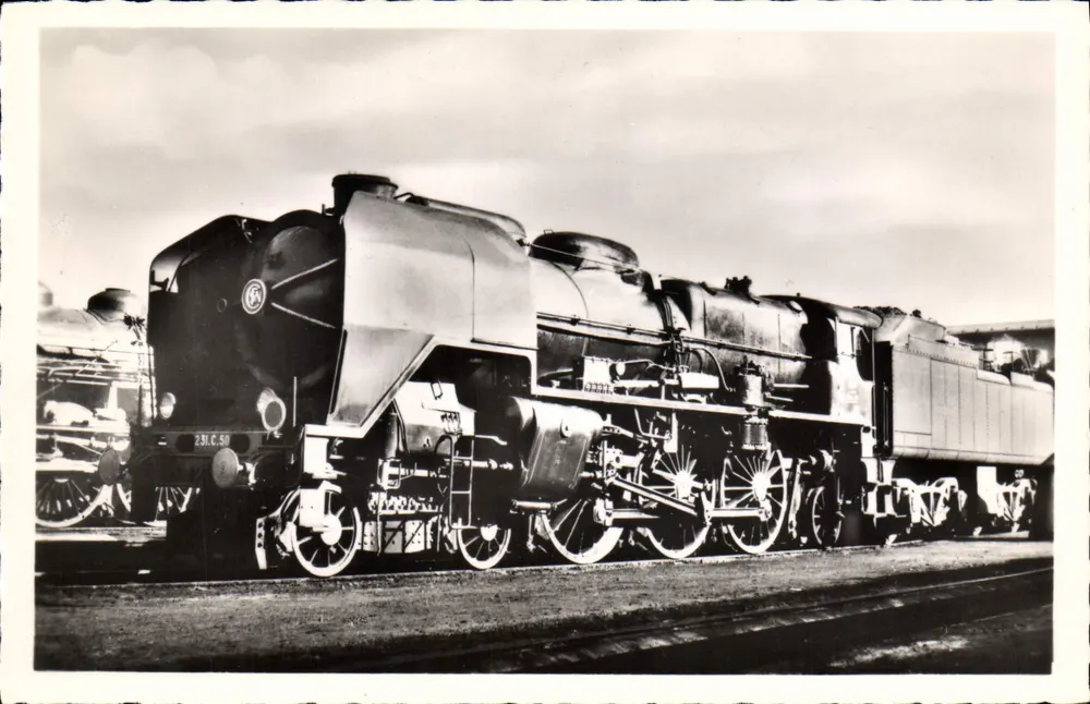 Dampflokomotive 231.C.50 — S.N.C.F. Region Nord — Édition La Vie du Rail, N° 172 - Vorderseite