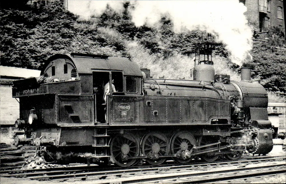 Carro de locomotiva tipo 98 — Série 4 — Casa Ern. THILL, Bruxelas - Frente