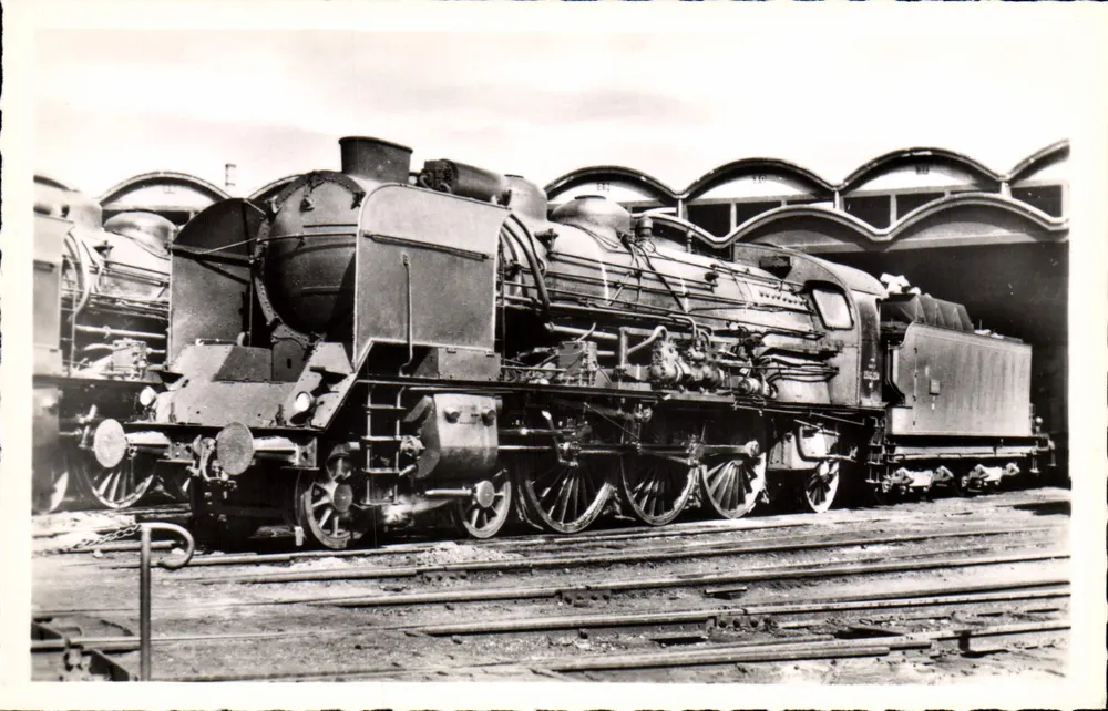Locomotivas 231 C e 231 D — S.N.C.F. — Edição « La Vie du Rail » N° 169 - Frente
