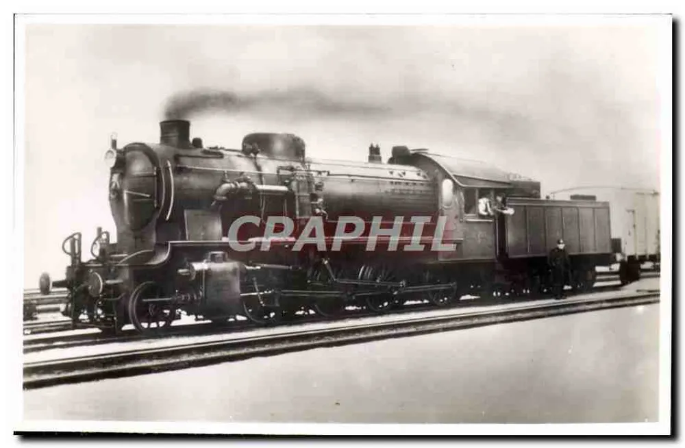Locomotiva a vapor 'H' — construída em 1926 — Carl Allé Fotografirag, n° 10 - Frente