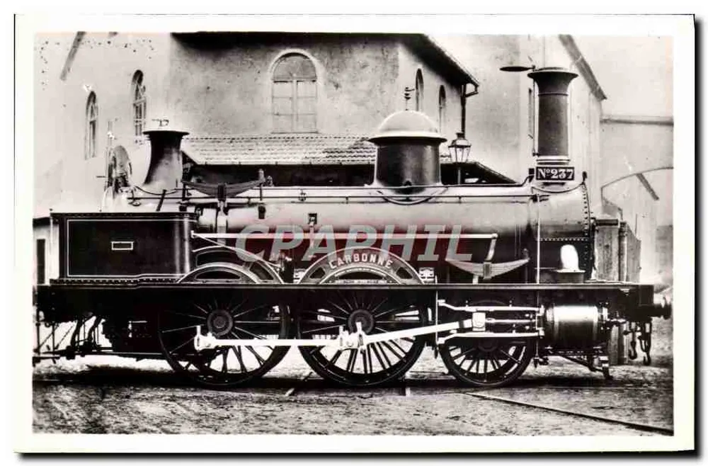 Dampflokomotive Nr. 237 « Carbonne » — Serie 201 bis 240 der Compagnie du Midi — NM-Edition « La Vie du Rail » 1956 Nr. 16 - Vorderseite