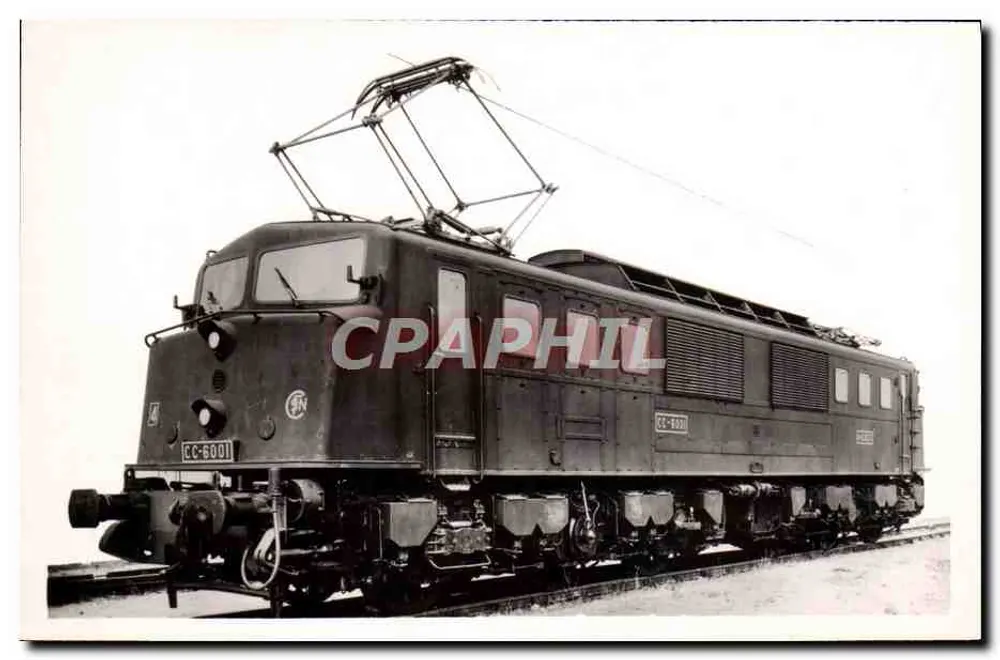 Locomotora eléctrica Tipo C0 6001 — SNCF — 2a serie - Anverso